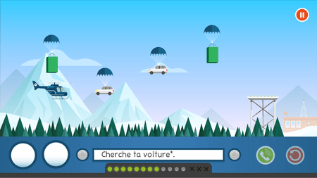 Gaming Grammar language learning mini game